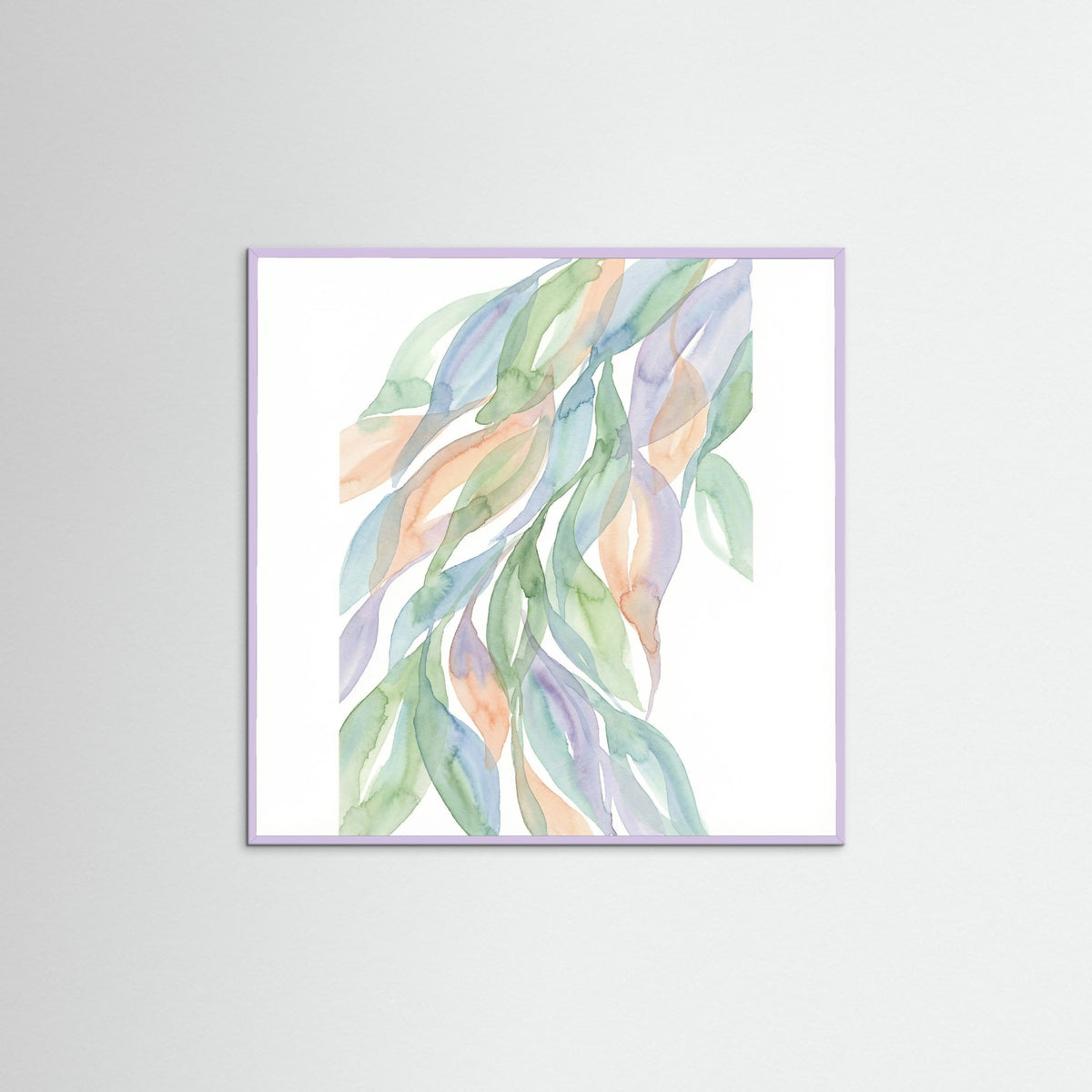 Lilac Wood Square Misty Forms