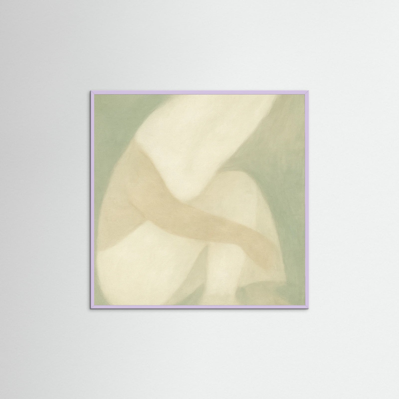 Lilac Wood Square Muted Flow