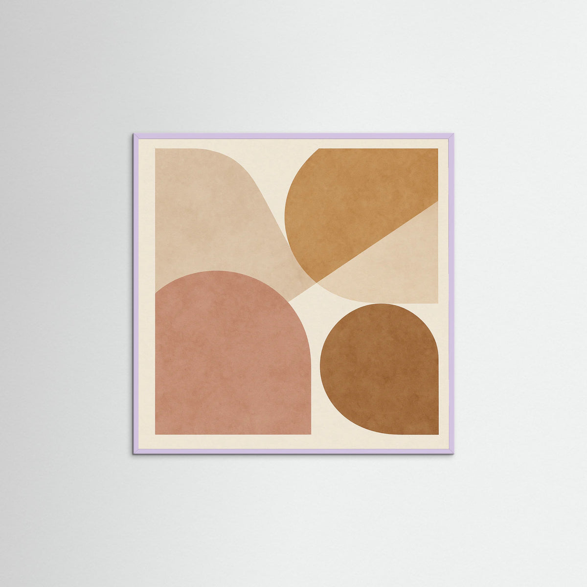 Lilac Wood Square Rustic Rhythms