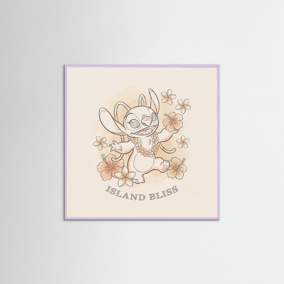 Lilac Wood Square Sea La Vie