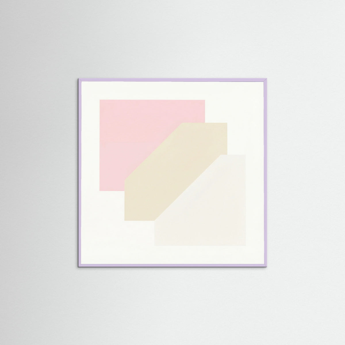 Lilac Wood Square Soft Geometry
