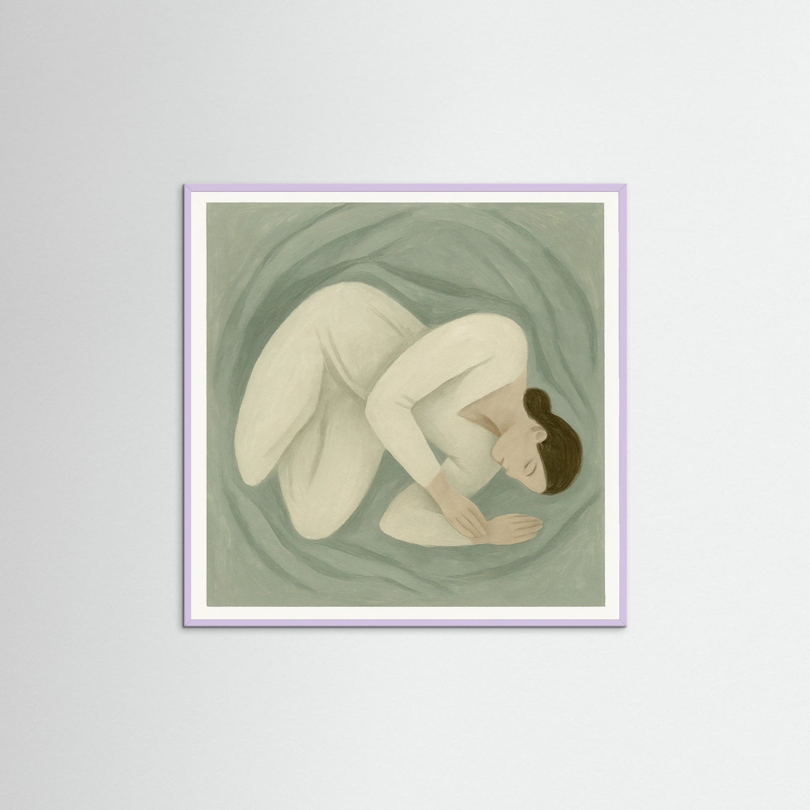 Lilac Wood Square Still Air