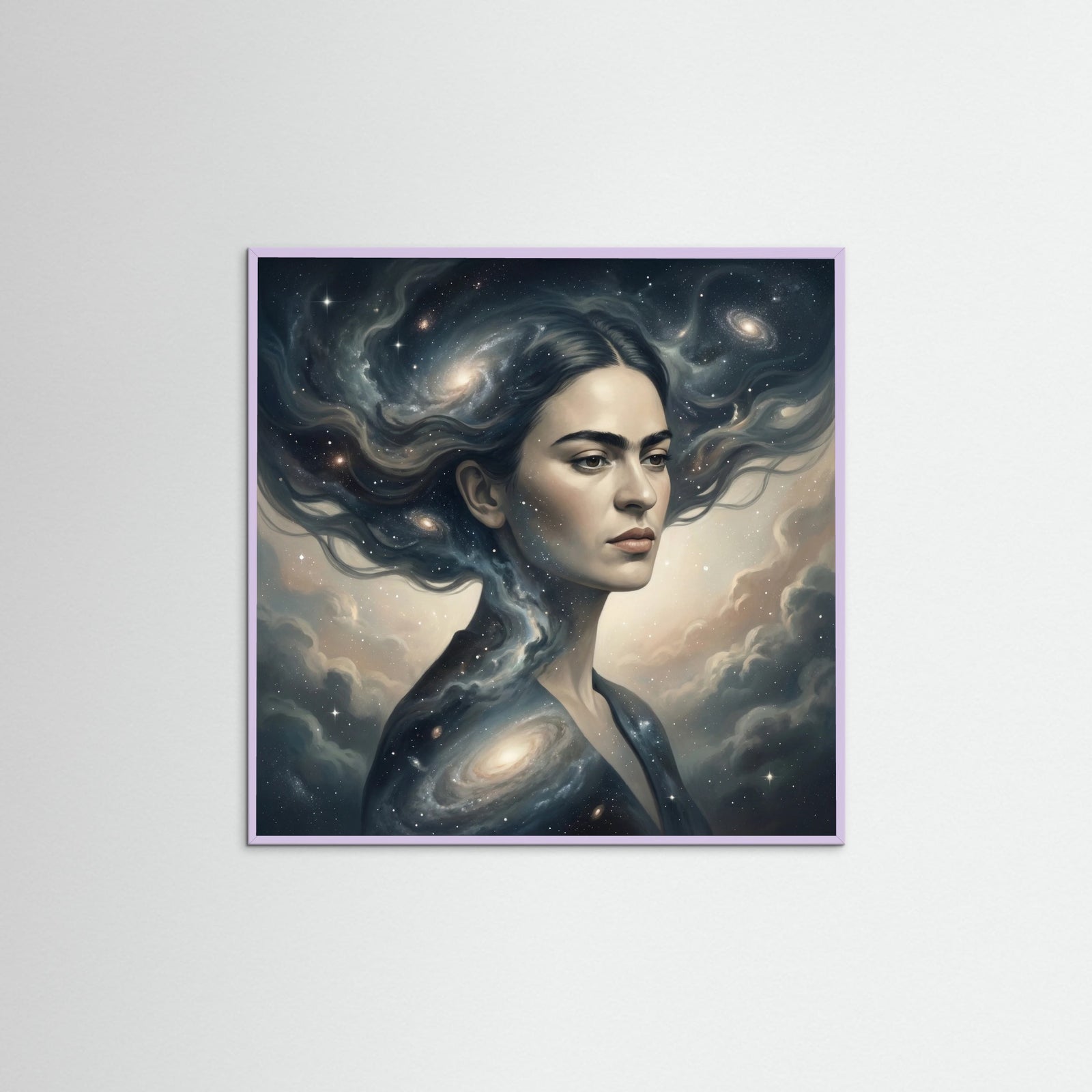 Lilac Wood Square Submerged Muse