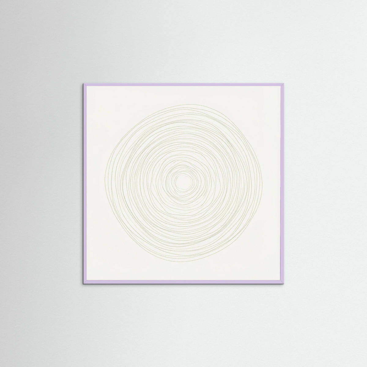 Lilac Wood Square Subtle Rhythm