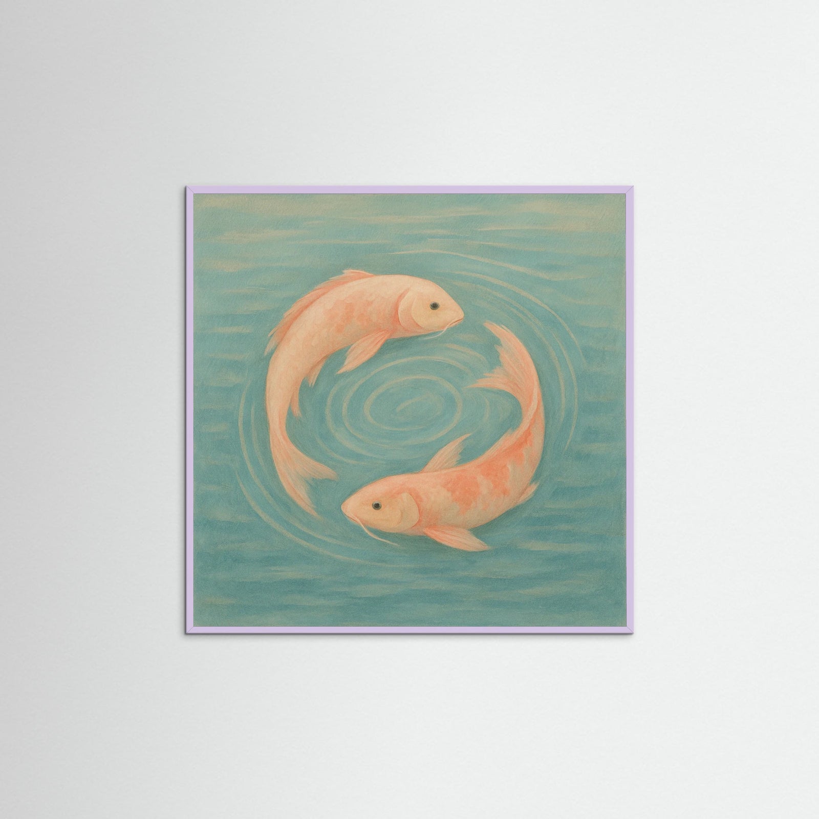 Lilac Wood Square Tranquil Waters