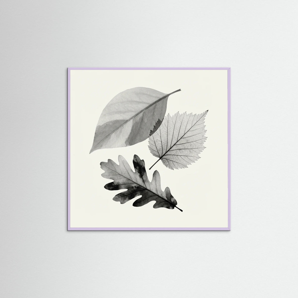 Lilac Wood Square Whispering Petals