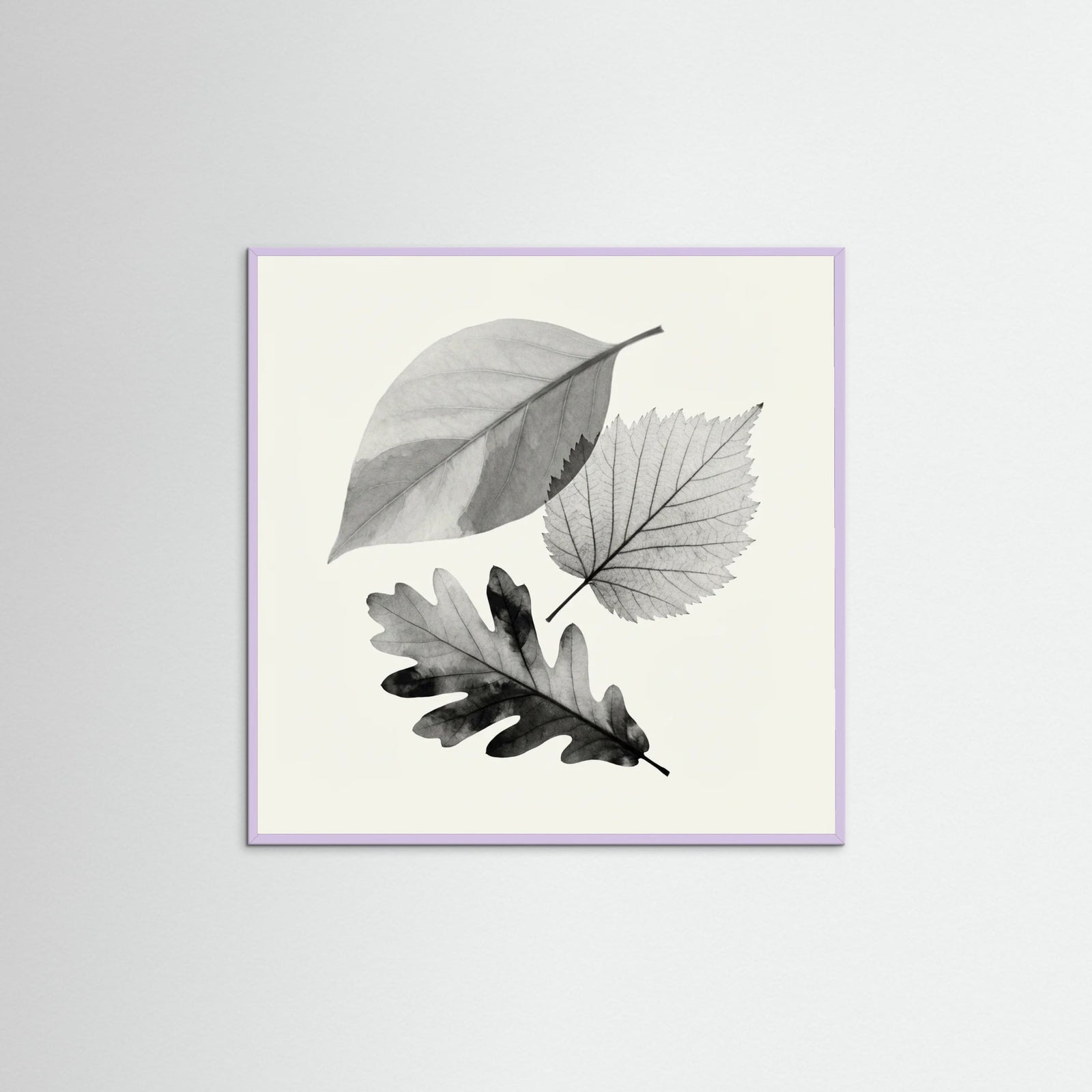 Lilac Wood Square Whispering Petals