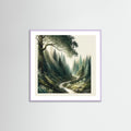 Lilac Wood Square Wilderness Path