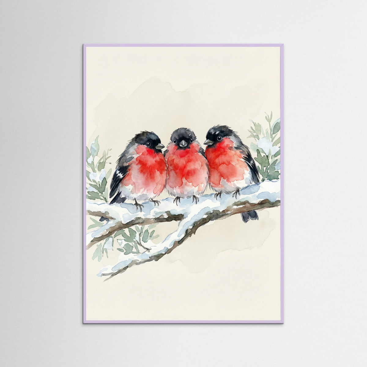 Lilac Wood Stacked Tits