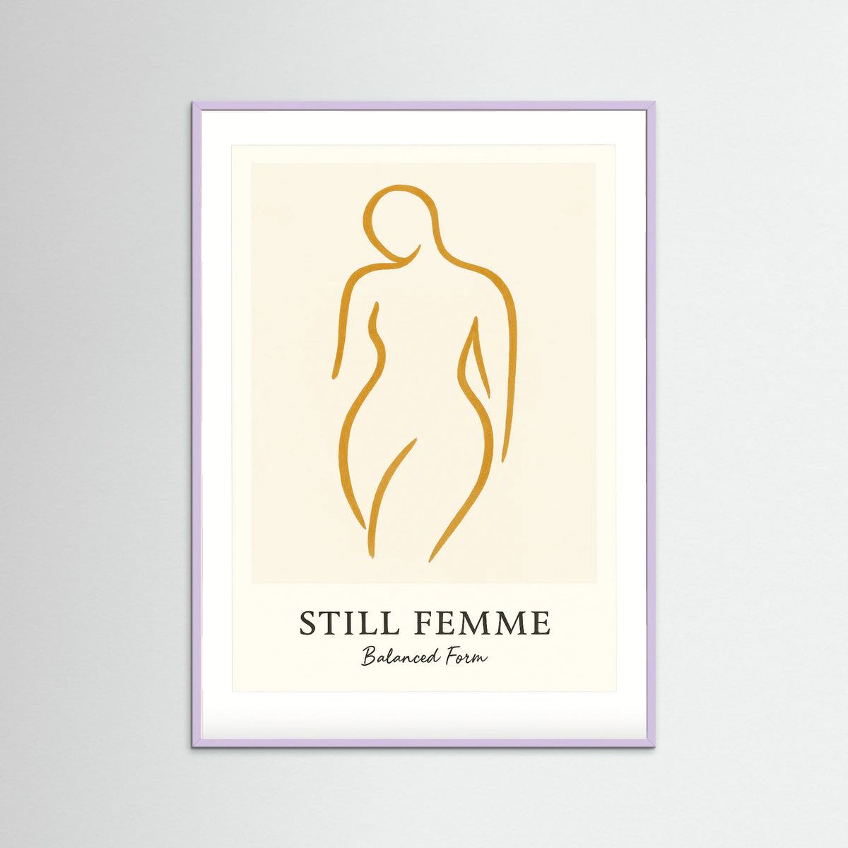 Lilac Wood Still femme