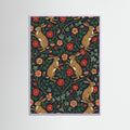 Lilac Wood Strawberry Thief Pattern