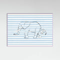 Poster Stripe Elephant – poster e stampa artistica