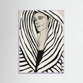 Striped Coat Poster – plakat og kunsttryk