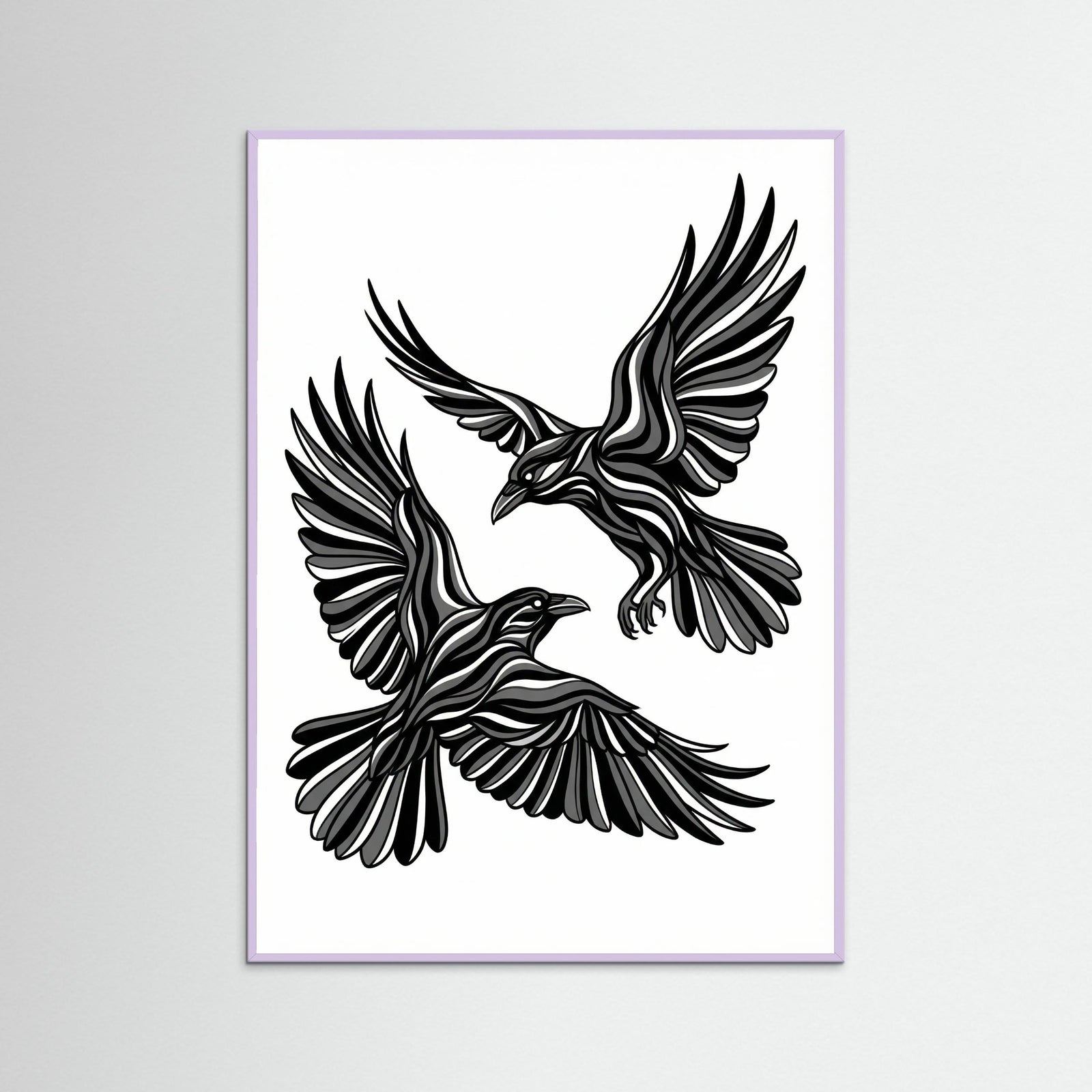 Lilac Wood Striped Enchantress