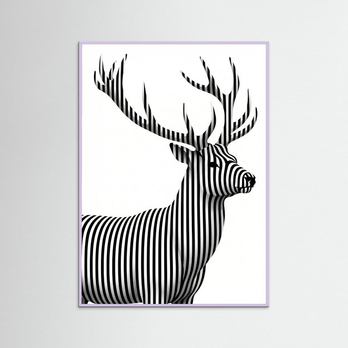Lilac Wood Striped Muse