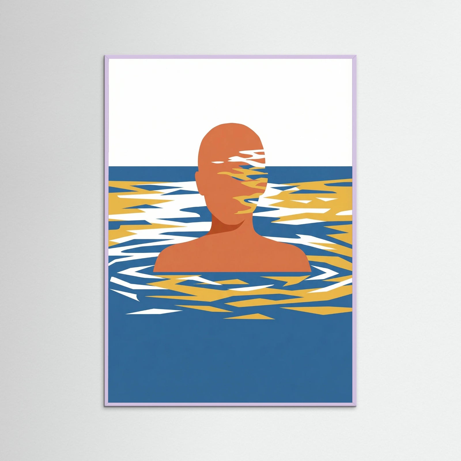 Lilac Wood Striped Retreat