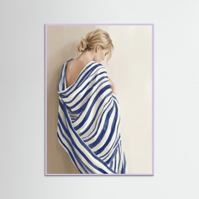 Lilac Wood Striped Serenity