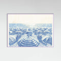 Poster Striped Umbrellas Parchment – poster e stampa artistica