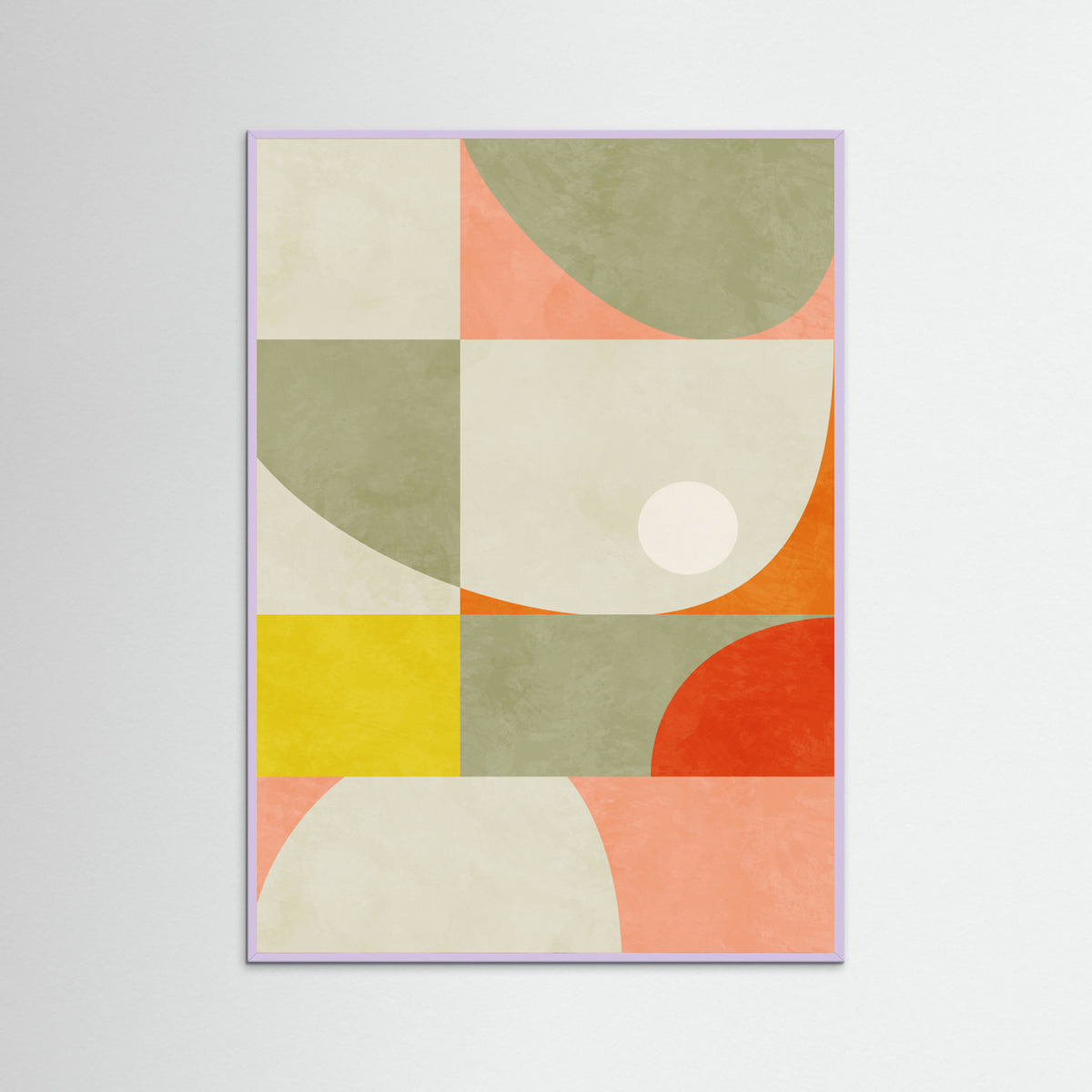 Lilac Wood Summer Circles22 1 V Poster