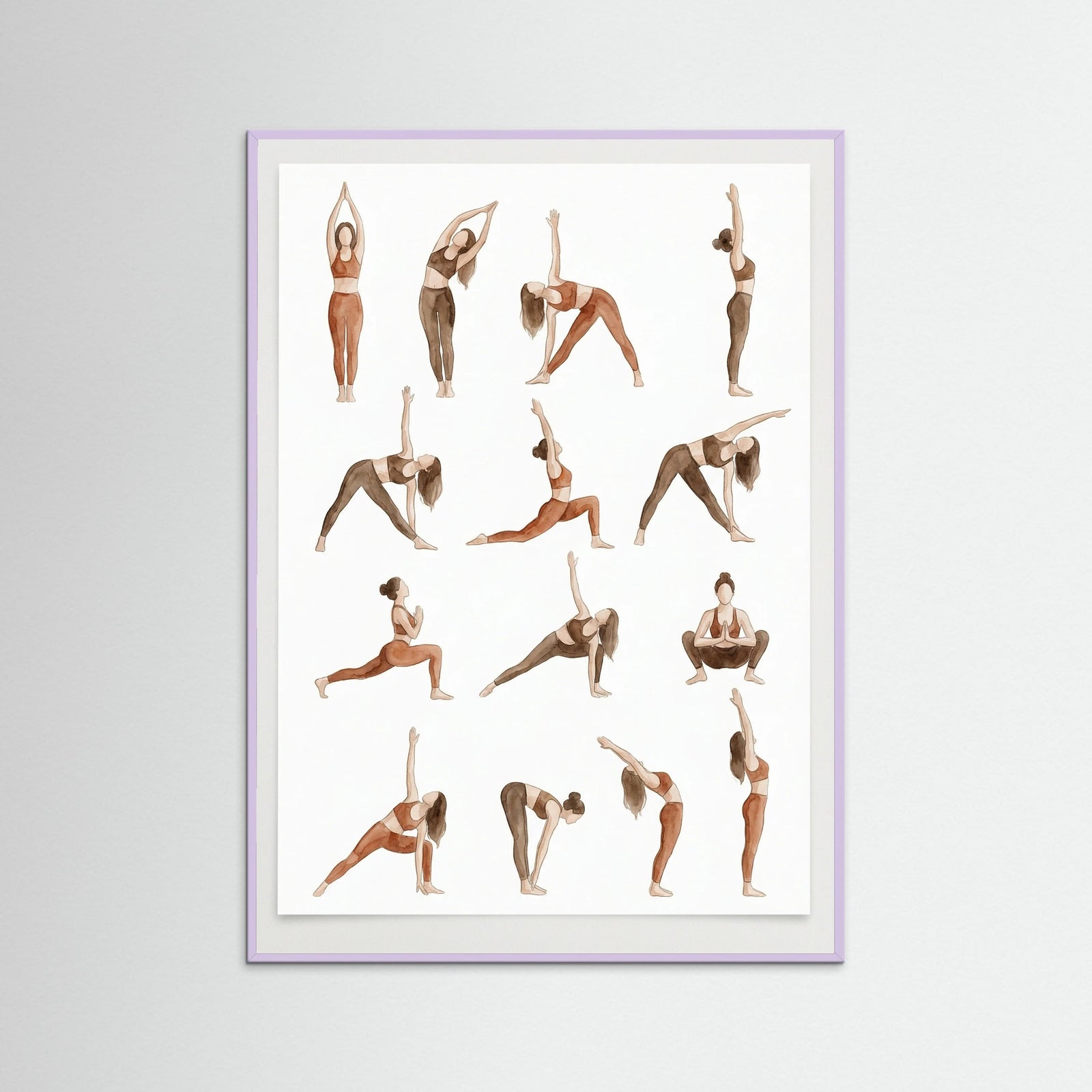 Lilac Wood Sun Salutation Flow