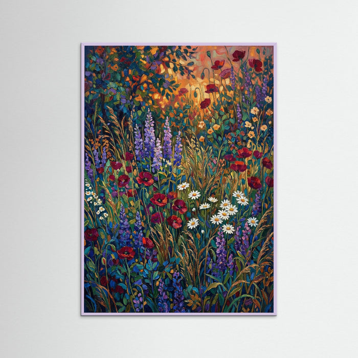 Lilac Wood Sunlit Garden Bloom