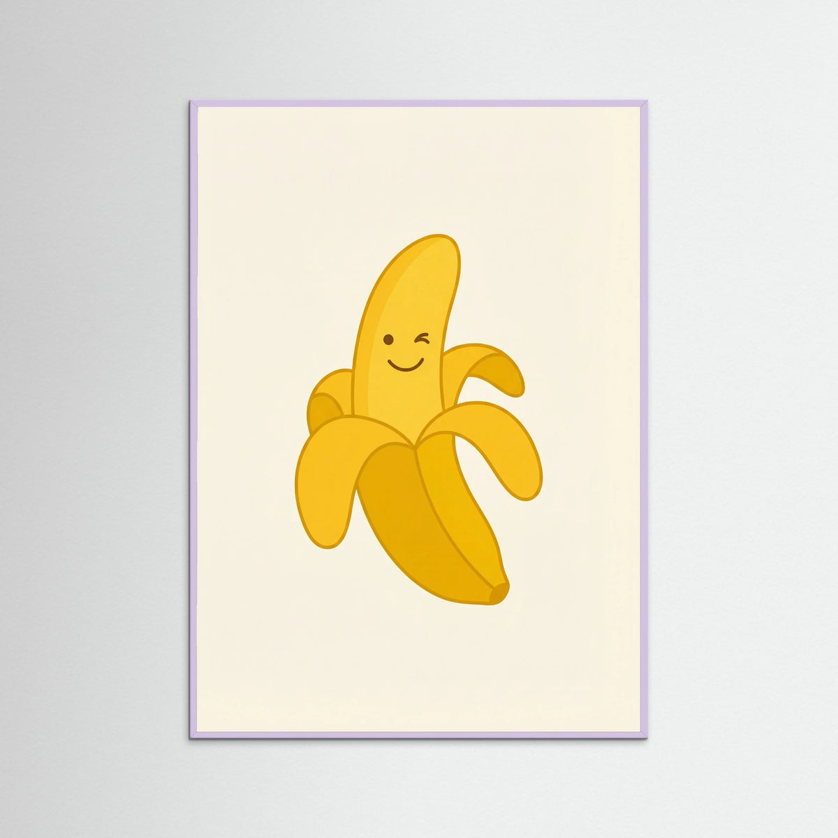 Lilac Wood Sunny Banana Smile