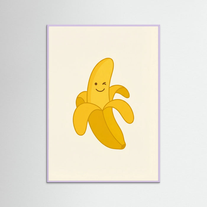 Lilac Wood Sunny Banana Smile