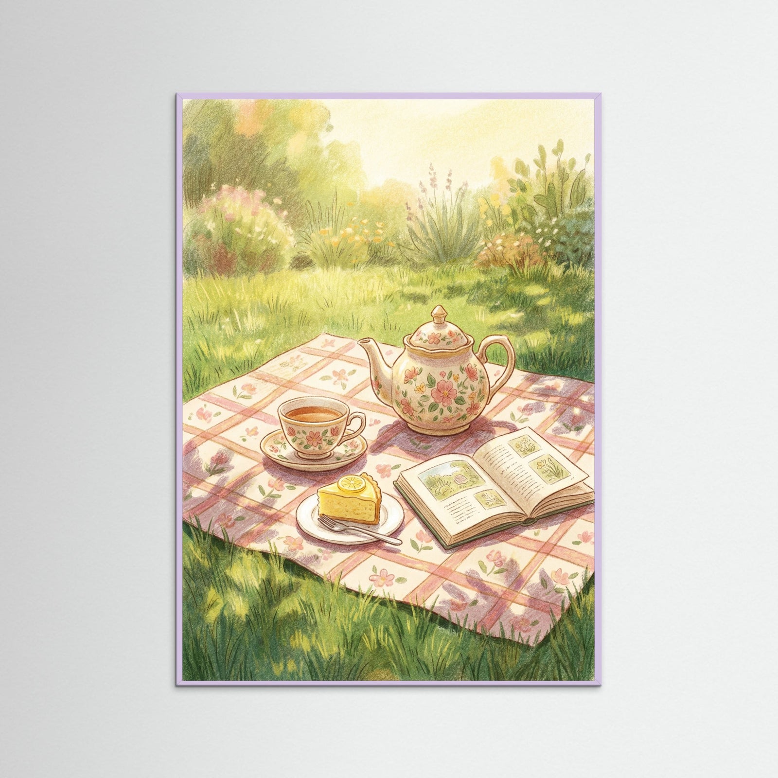 Lilac Wood Sunny Breakfast Picnic