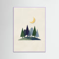Lilac Wood Sunny Hillside