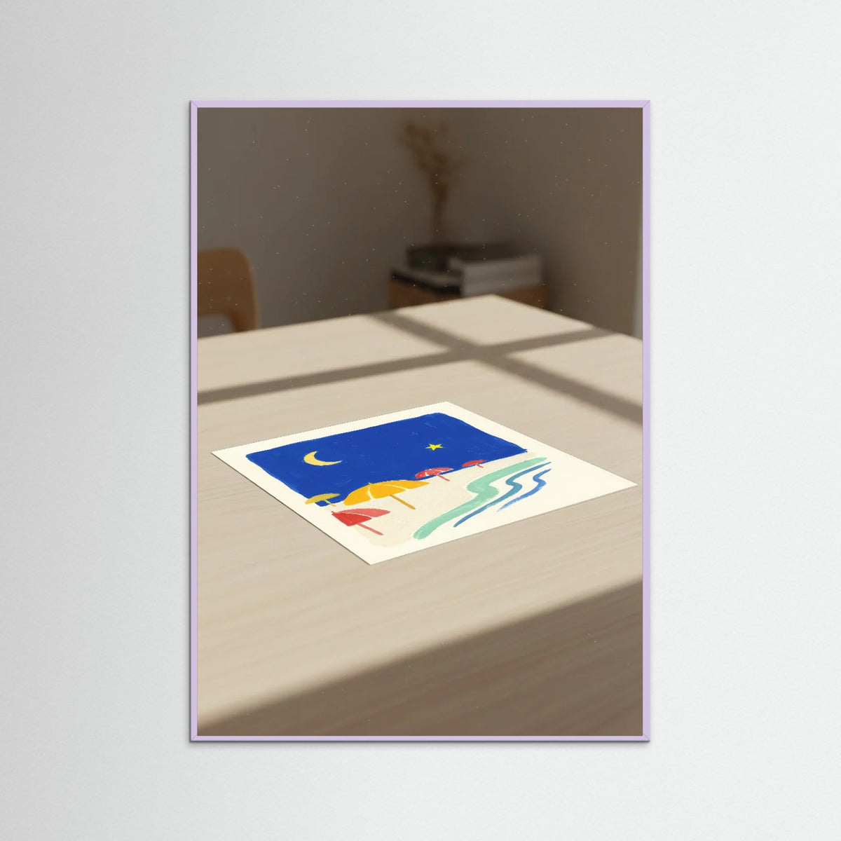 Lilac Wood Sunny Seaside Bliss