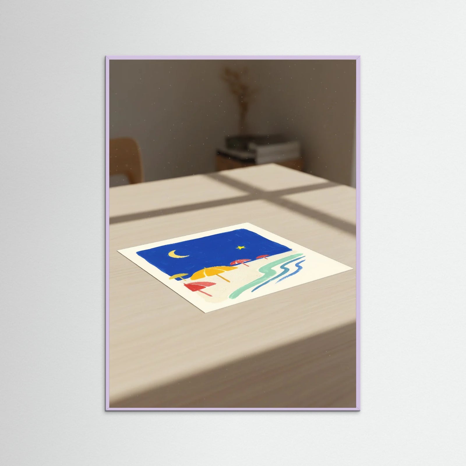 Lilac Wood Sunny Seaside Bliss