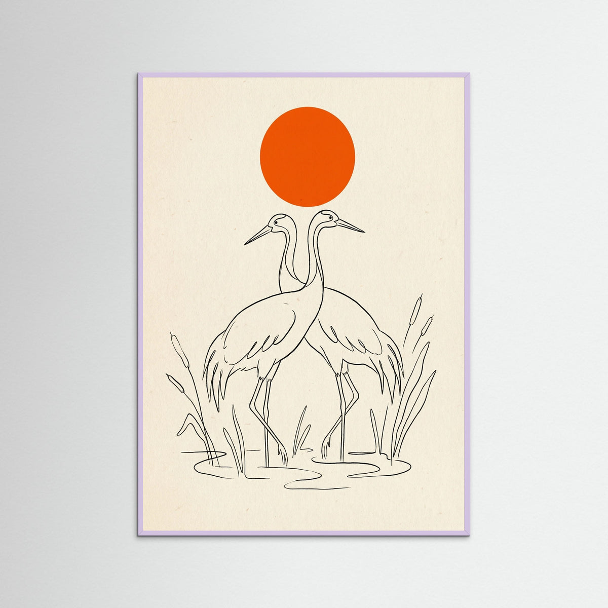 Lilac Wood Sunset Companions