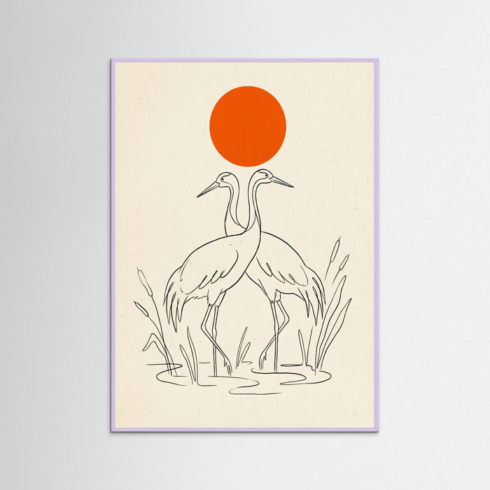 Lilac Wood Sunset Companions