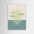 Lilac Wood Sunset Reverie