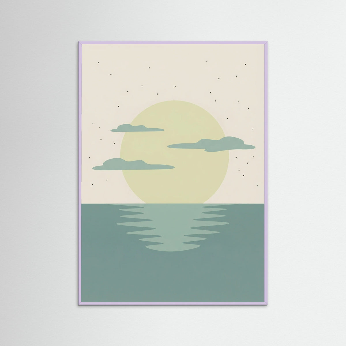 Lilac Wood Sunset Reverie