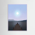 Lilac Wood Sunset Solace
