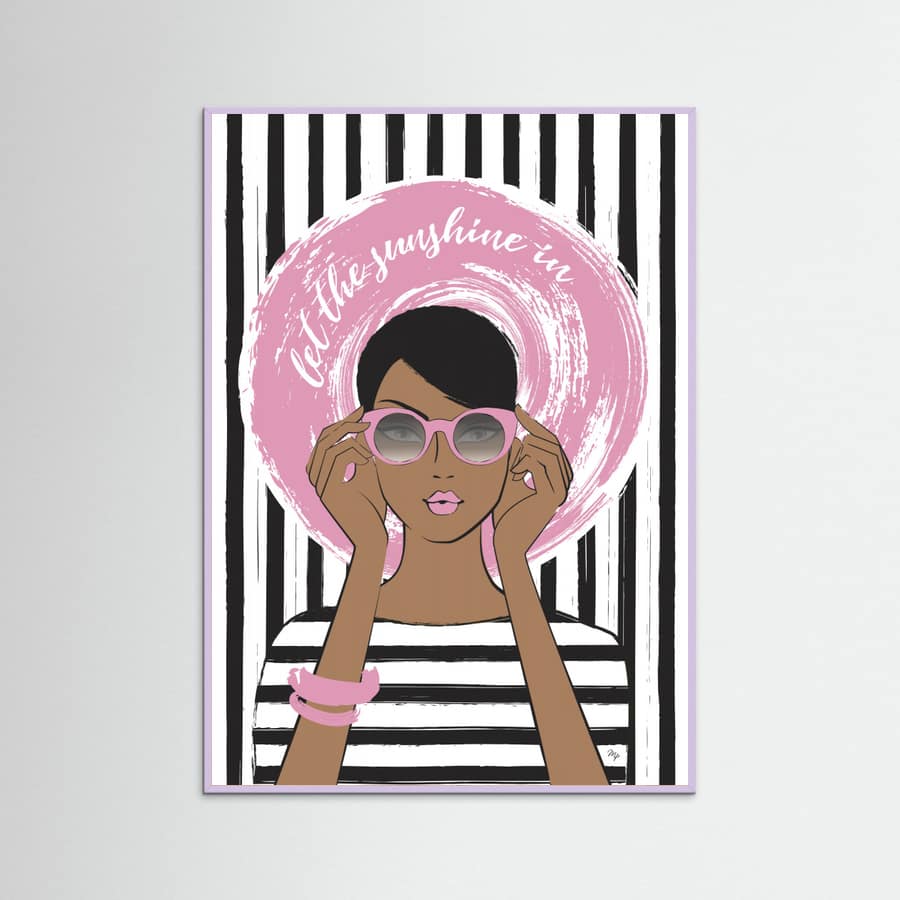 Poster Sunshine Girl Dark – poster e stampa artistica