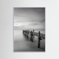 Lilac Wood Surfboard Serenity