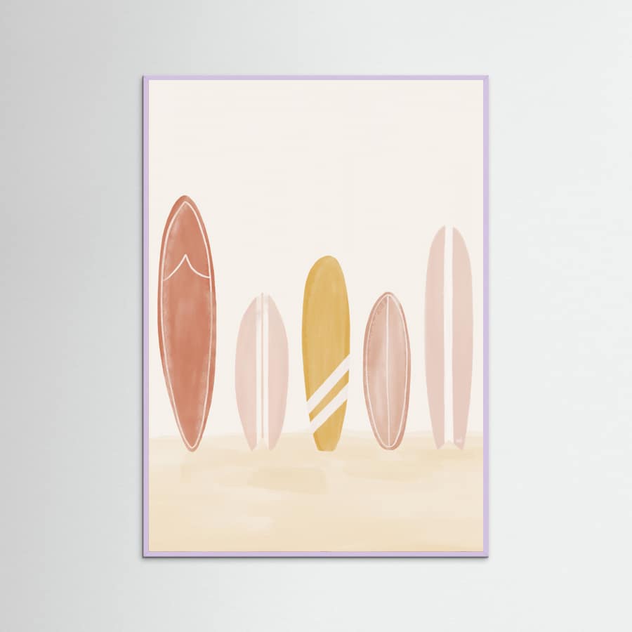 Surfboards Ratio2x3 Poster – poster and art print