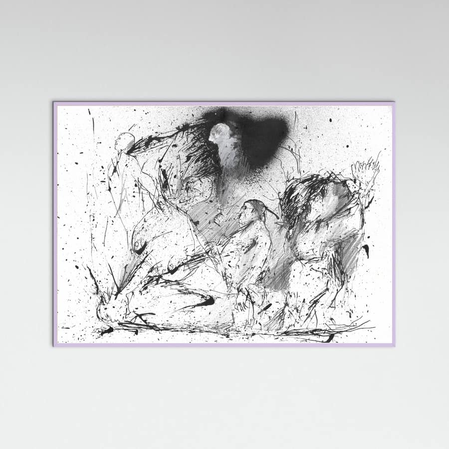 Surrealist Drawing Poster – poster and art print