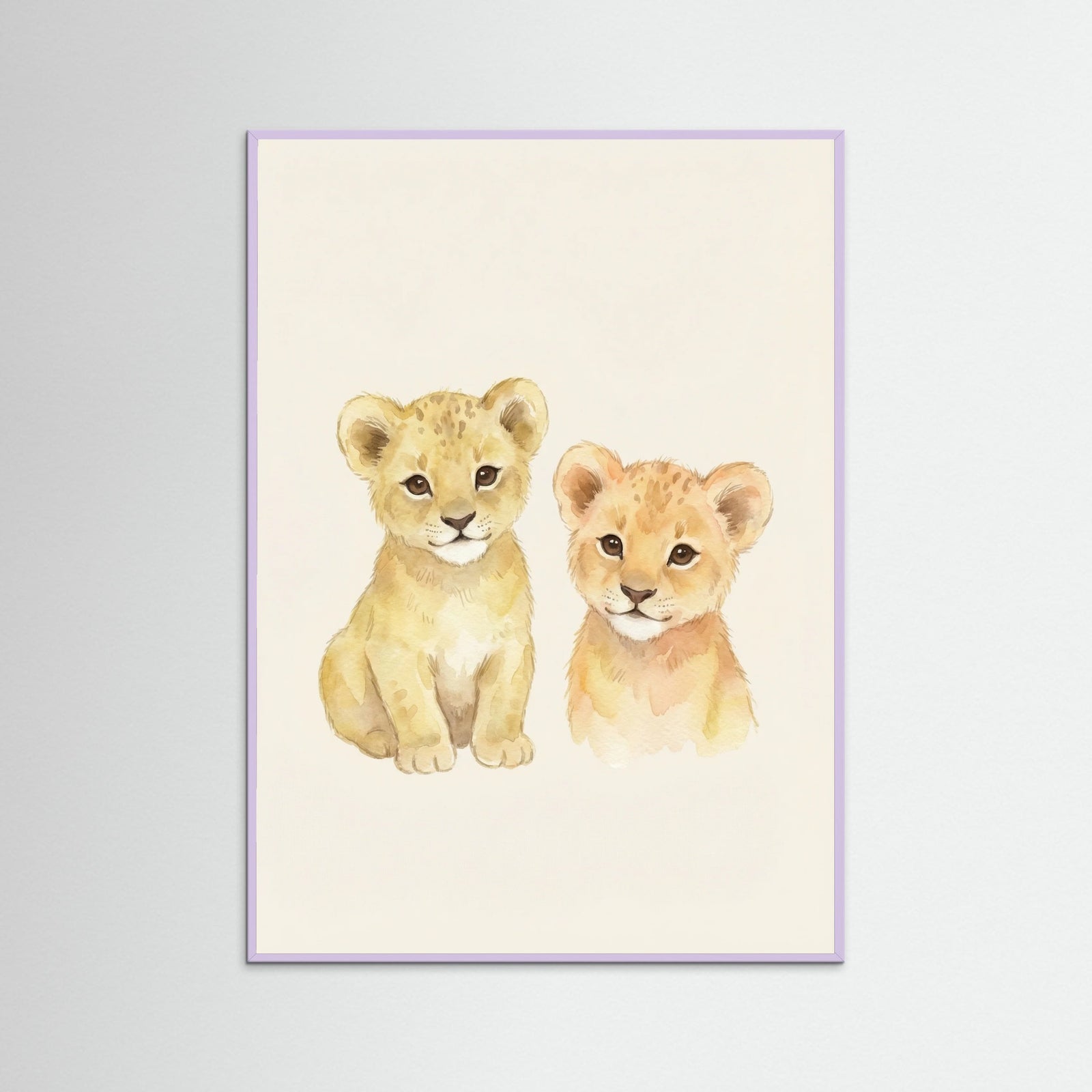 Lilac Wood Sweet Giraffes