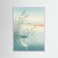 Lilac Wood Swimming Carp