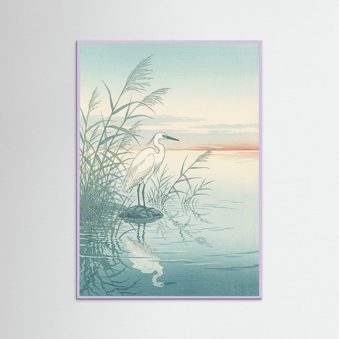 Lilac Wood Swimming Carp