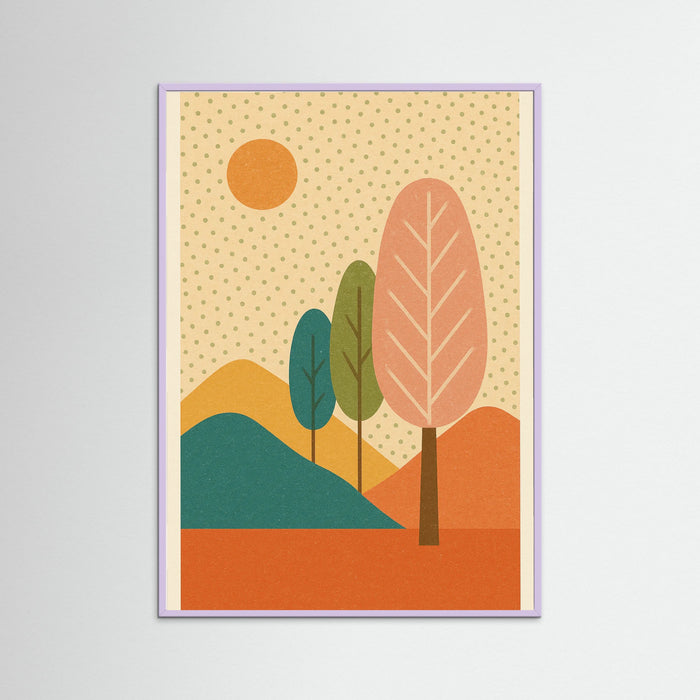 Lilac Wood Tender Ties