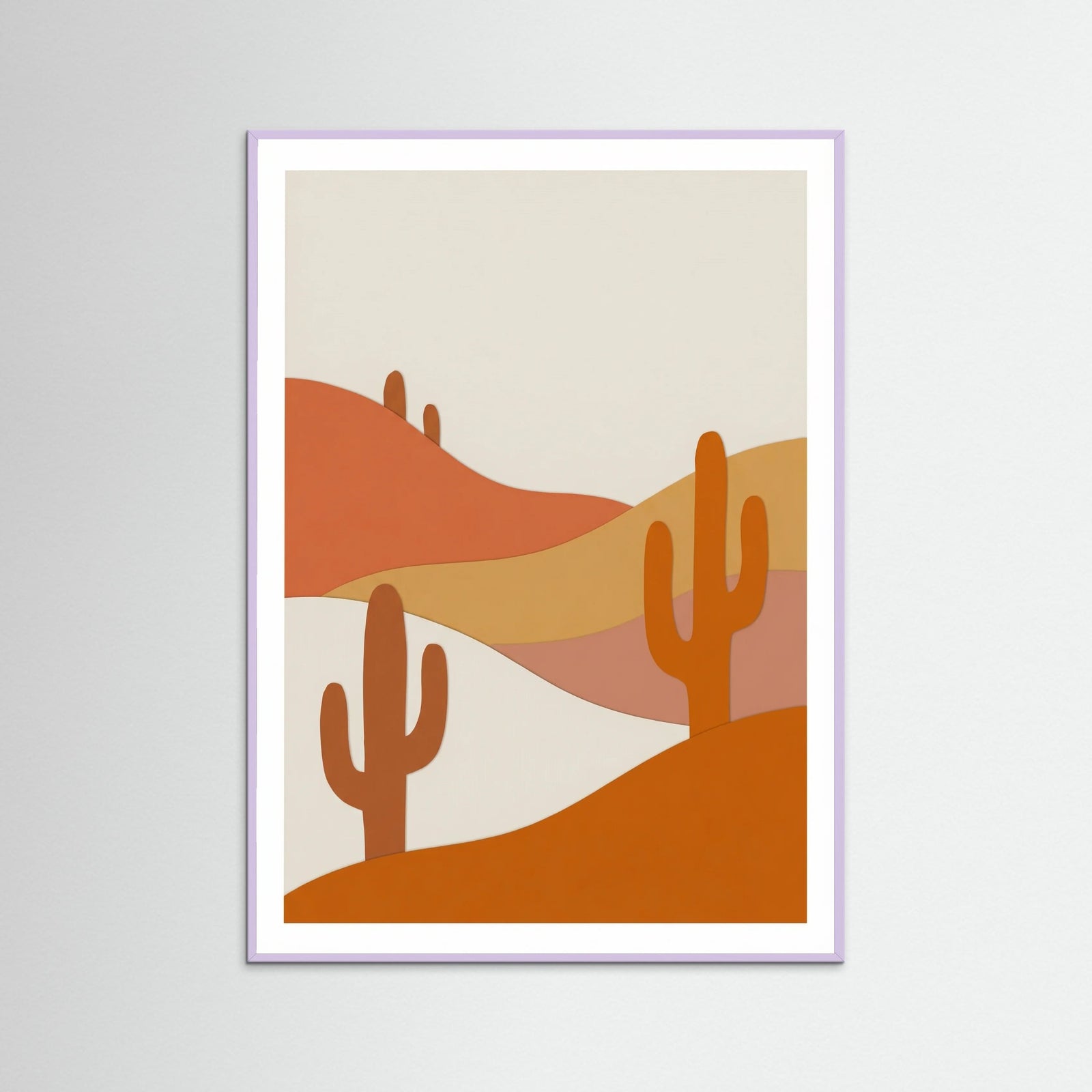 Lilac Wood Terracotta Vessel