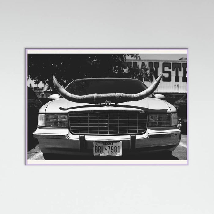 Lilac Wood Texas Ride Poster