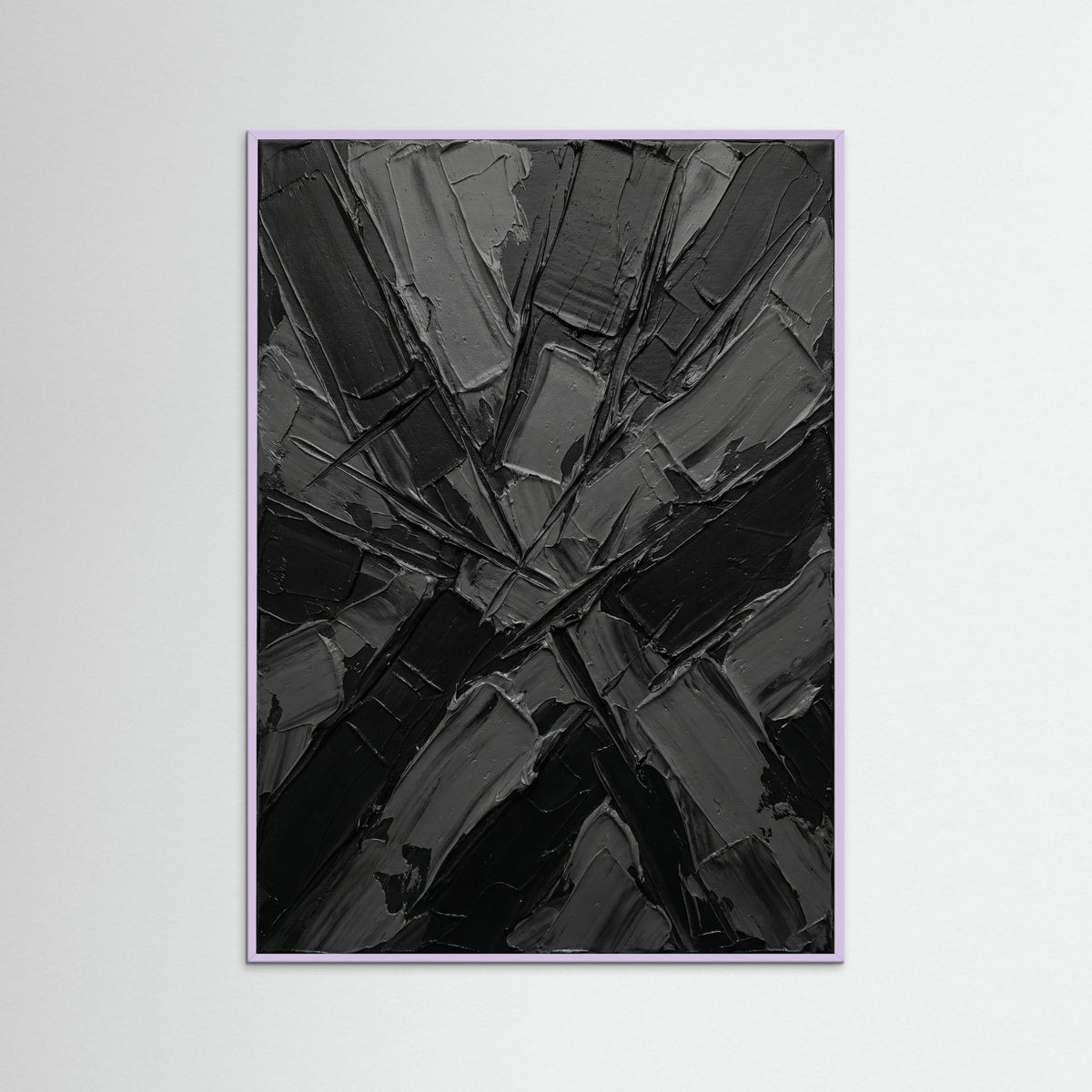 Lilac Wood Textured Abyss