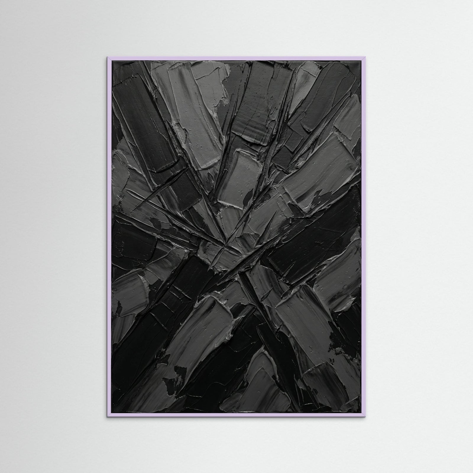 Lilac Wood Textured Abyss