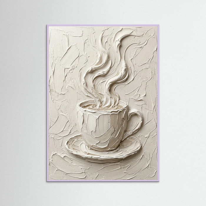 Lilac Wood Textured Elegance