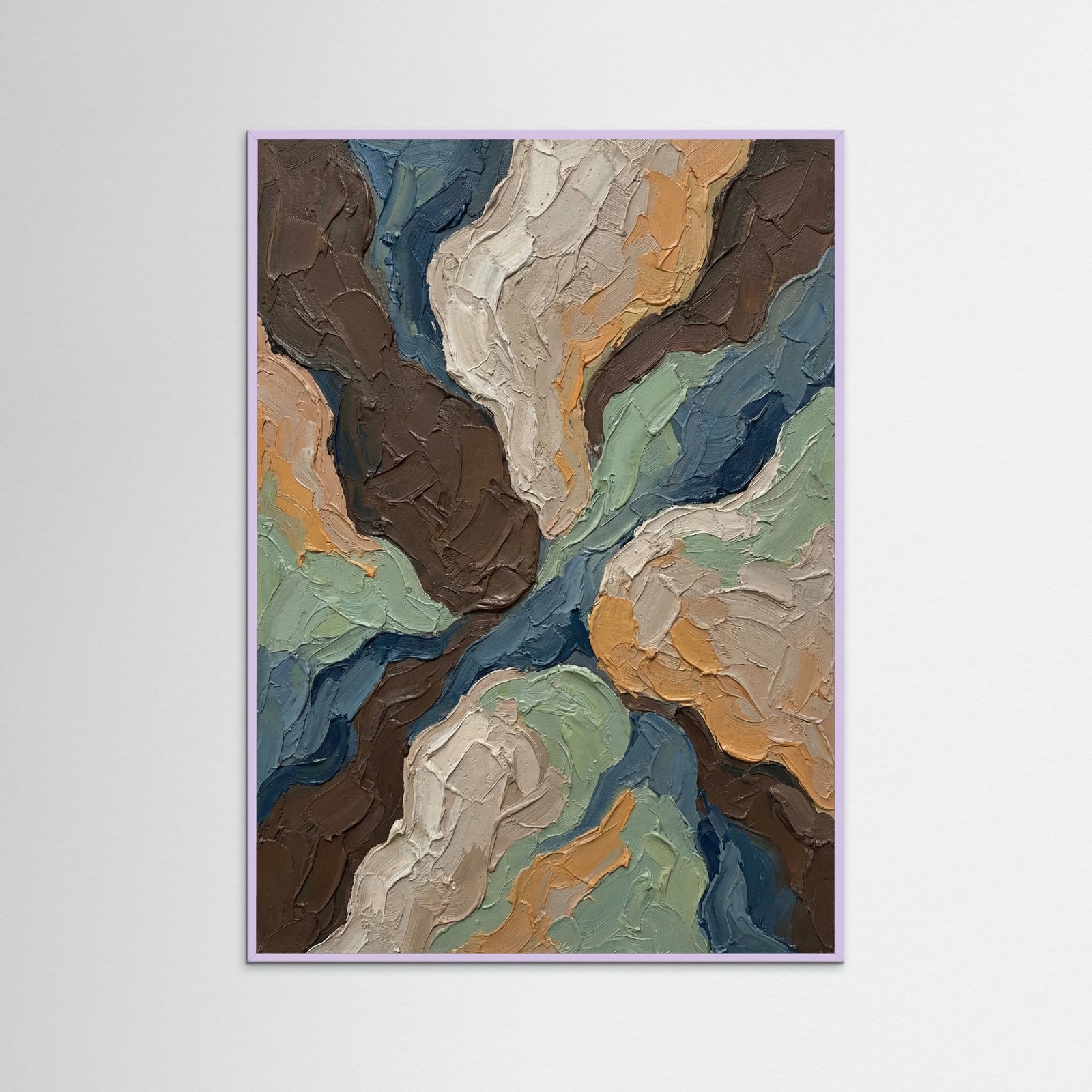 Lilac Wood Textured Hues